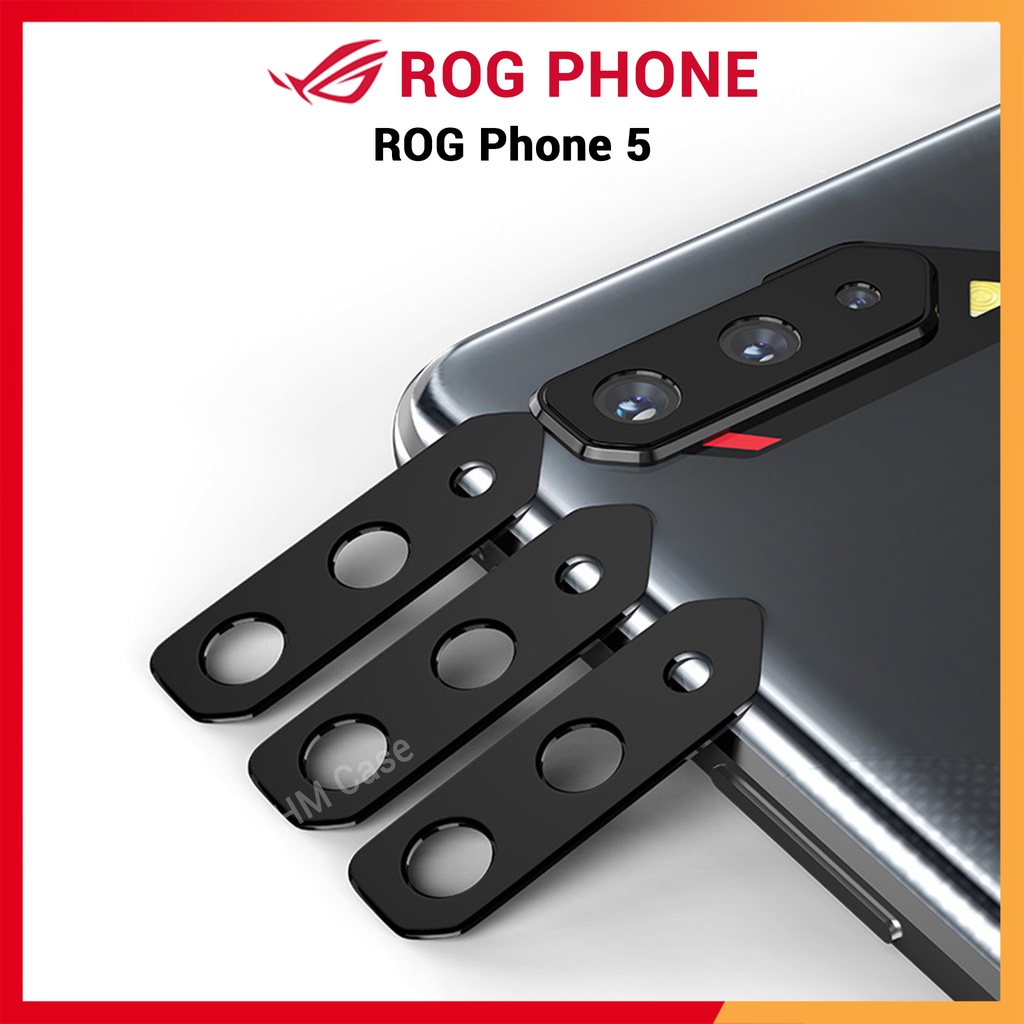 Đai camera ROG Phone 5, Hợp kim nhôm, Bảo vệ camera toàn diện