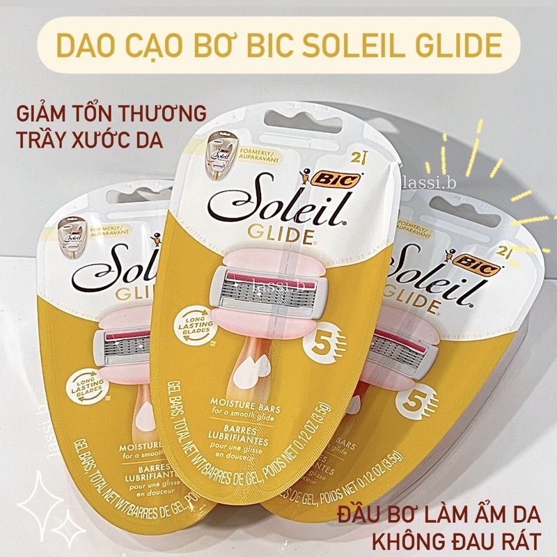 Dao cạo đầu bơ Soleil BIC