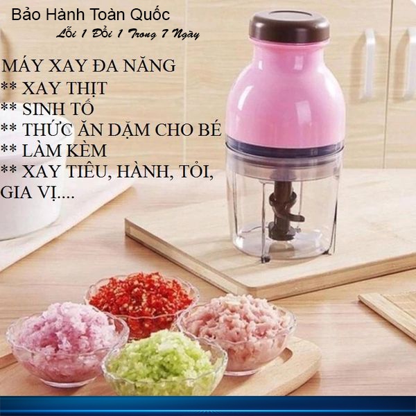 Máy Say Sinh Tố - Say Thịt Đa Năng Cao Cấp - Đa Năng , Tiện Lợi