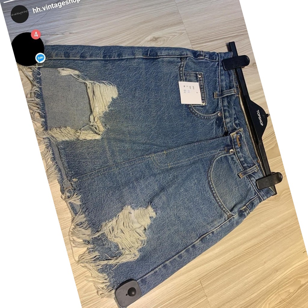 Chân váy jeans