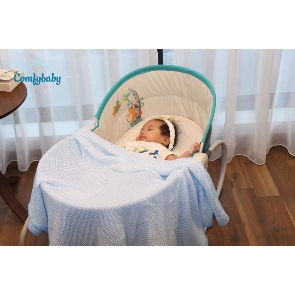 Chăn lưới 100% sợi tre bamboo comfybaby