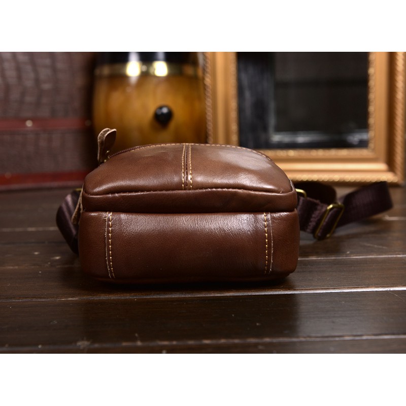 Túi đeo da bò sáp dầu cao cấp mã TC07 | BigBuy360 - bigbuy360.vn