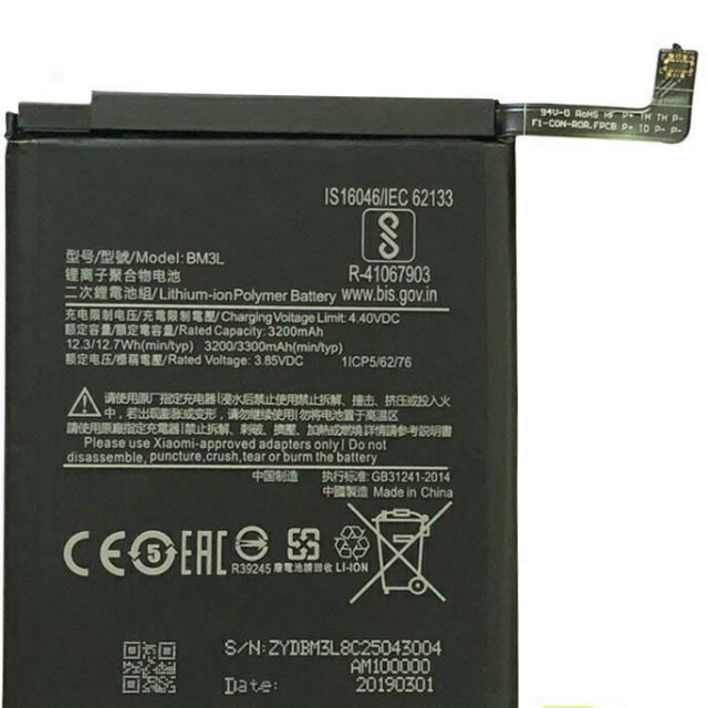 Pin dung lượng cao Xiaomi Mi 9 BM3L 3200mah - Bảo hành 6 Tháng