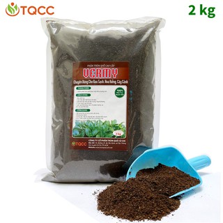Phân trùn quế cao cấp Vermy 2kg