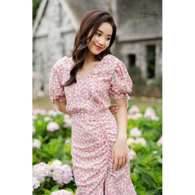 [BST Everyday]Váy hoa nhí cách điệu thiết kế độc quyền Everyday