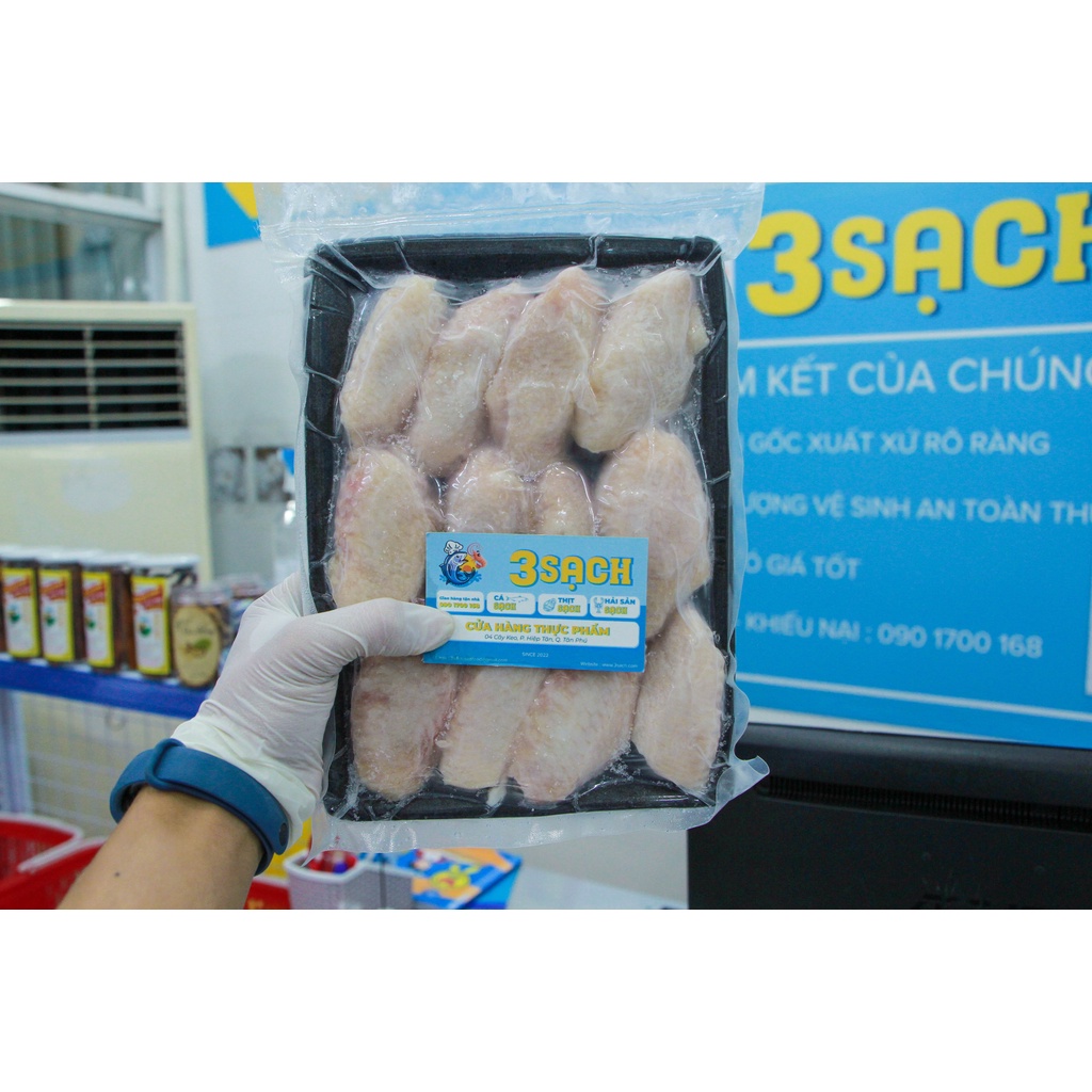 Cánh Gà Khúc Giữa Nhập Khẩu  Thực Phẩm 3 Sạch