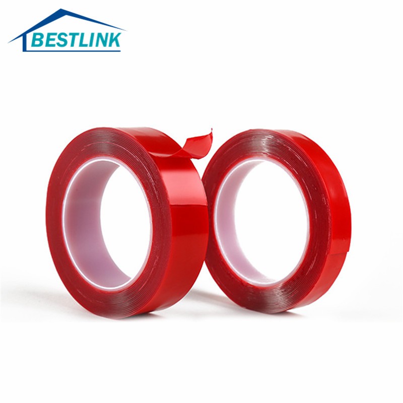 BL 3M Acrylic Traceless Transparent Double Sided Tape Household Wall Hangings Adhesive Glue Tapes