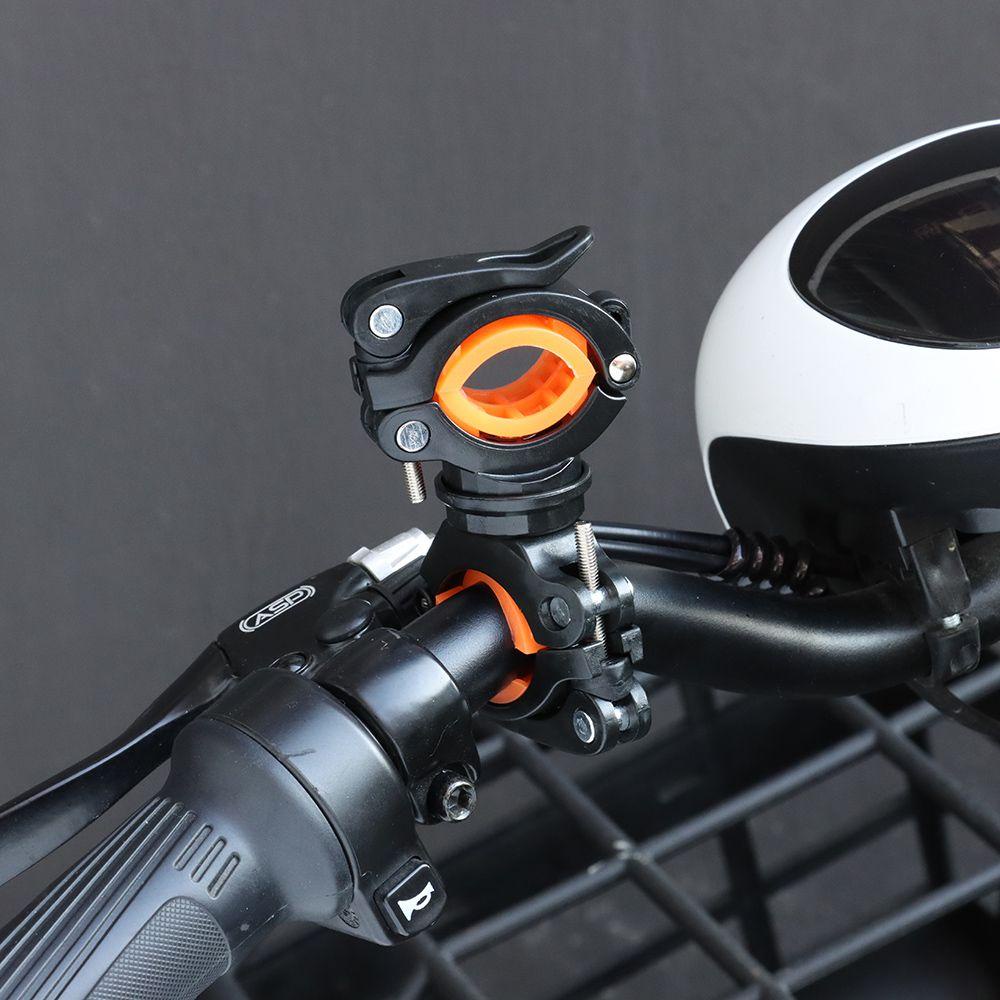 MAG Giá Đỡ Đèn Pin Xoay 360 Độ Chống Trượt Gắn Phía Trước Xe Đạp