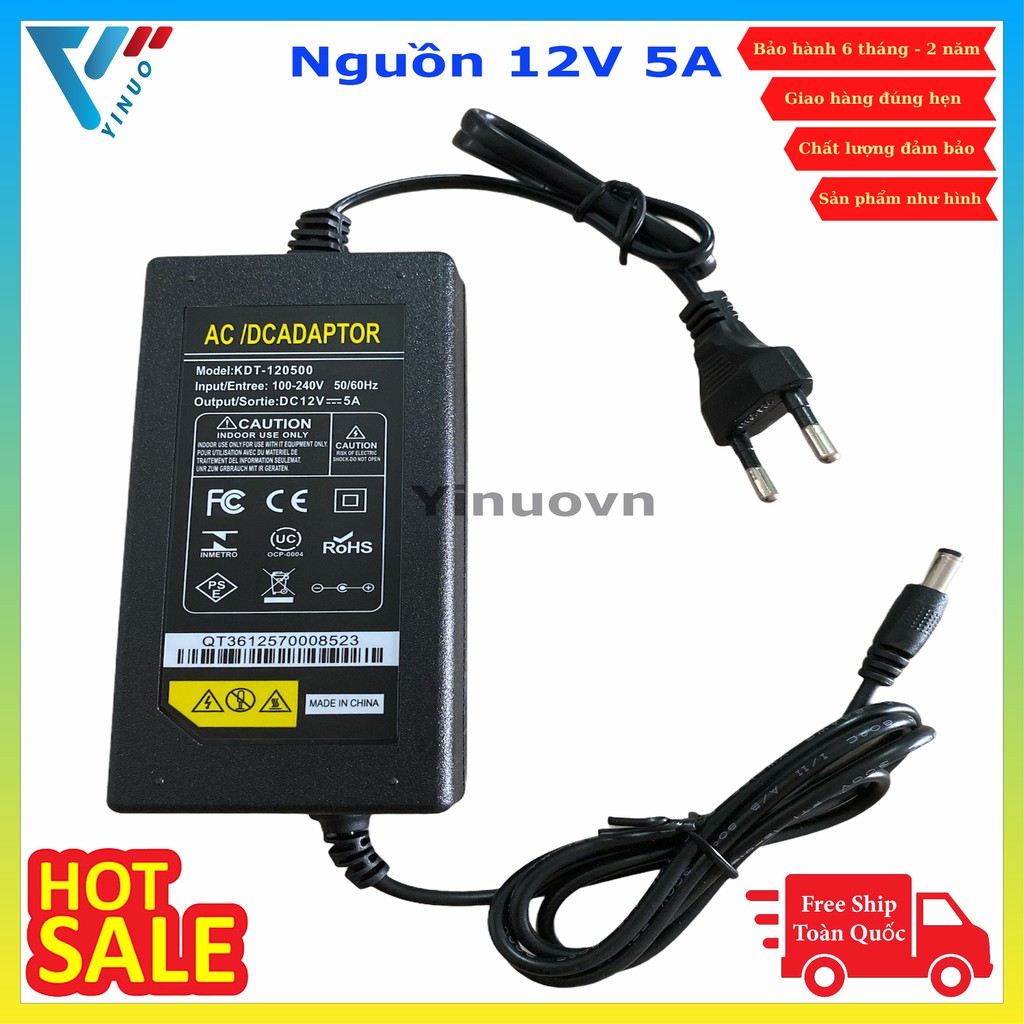 [ HÀNG CHUẨN ] Nguồn Adapter Camera Ip 5A 3A Nguồn led chuẩn