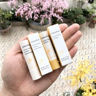 {THANH LÝ} Son Dưỡng Môi Mật Ong Innisfree Canola Honey Lip Balm 3.5g