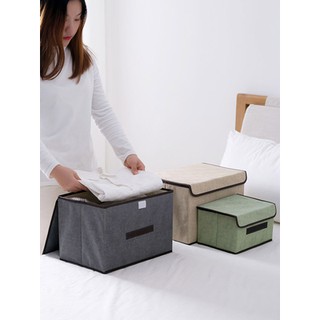 Bộ 2 hộp vải đựng đồ đa năng