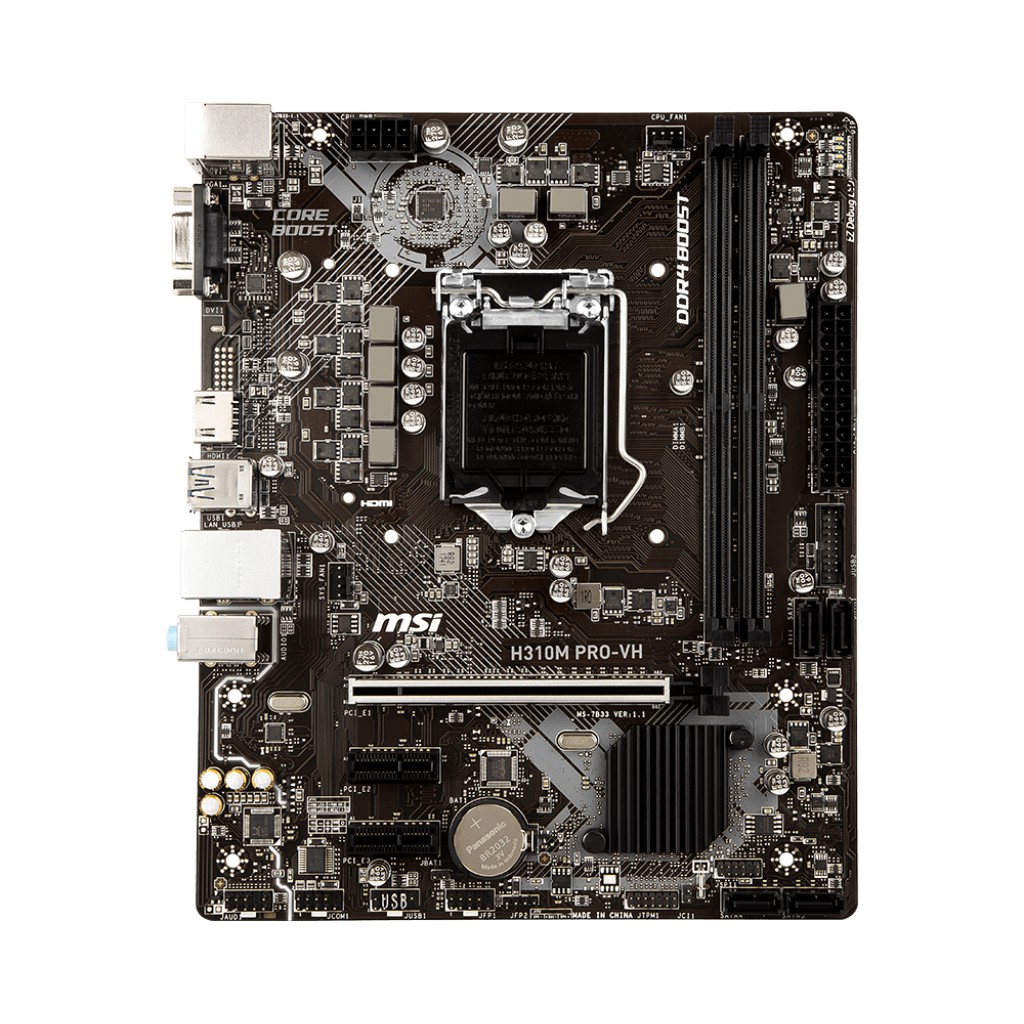 Mainboard Bo mạch chủ MSI H310M Pro VH chất lượng giá rẻ chuyên dùng cho PC Gaming