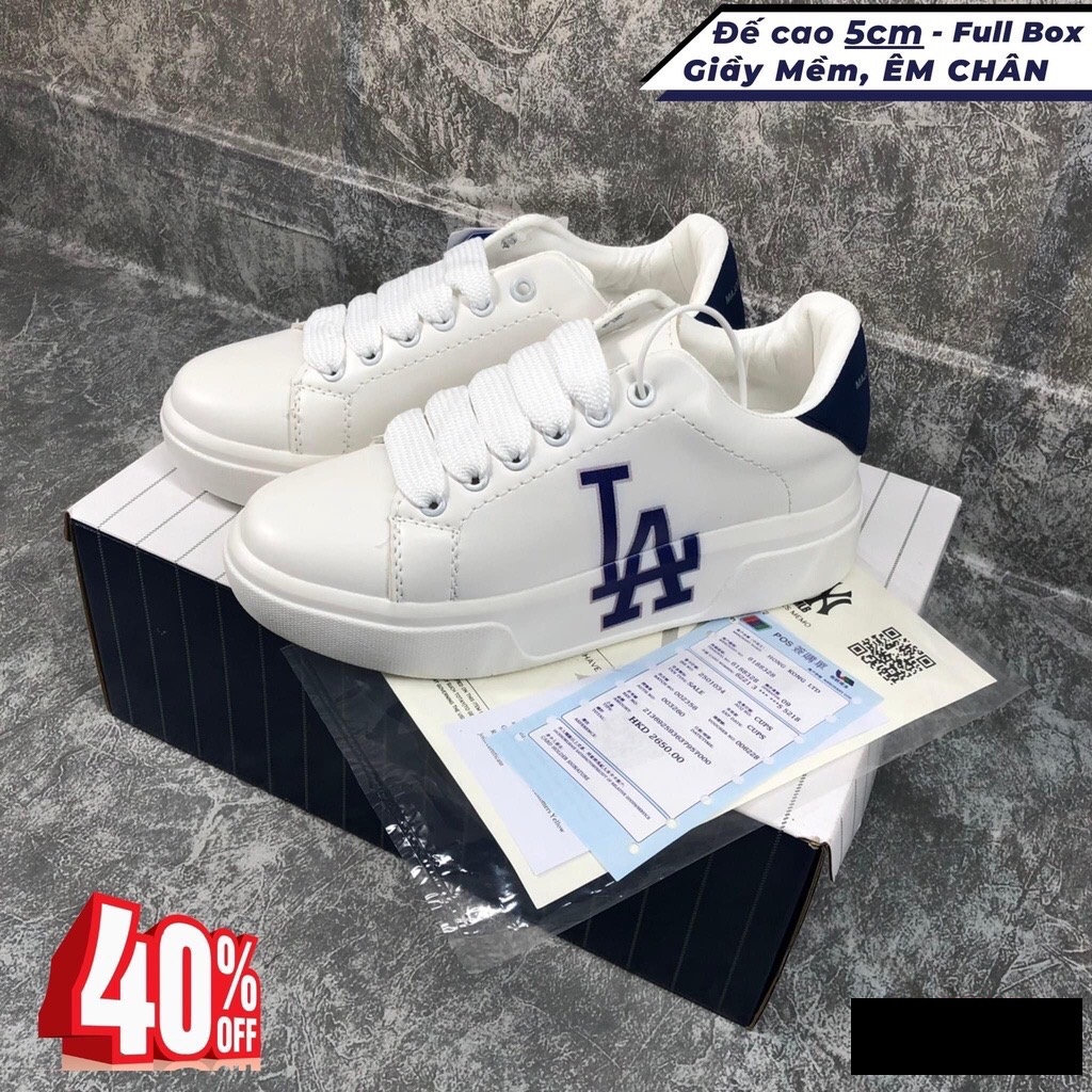 Giày thể thao MLB x MCQ, Giày sneaker nam nữ MLB mix MCQ bản mới đầy đủ hộp bill