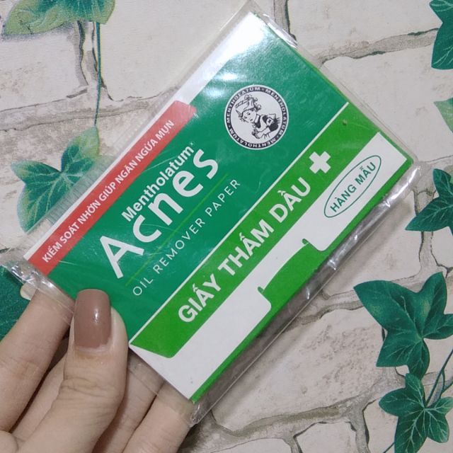 Giấy thấm dầu gói 50 tờ
