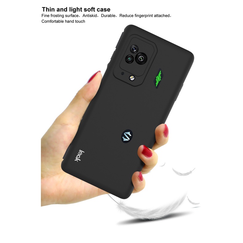 Ốp điện thoại Chất Liệu TPU Silicone Siêu Mỏng Có Dây Cho Xiaomi Black Shark 5 Pro Xiomi BlackShark 5 RS