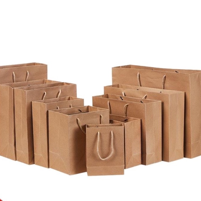 Túi Giấy Kraft giá sỉ, loại tốt - Nhiều Size - VPP Trí Tuệ