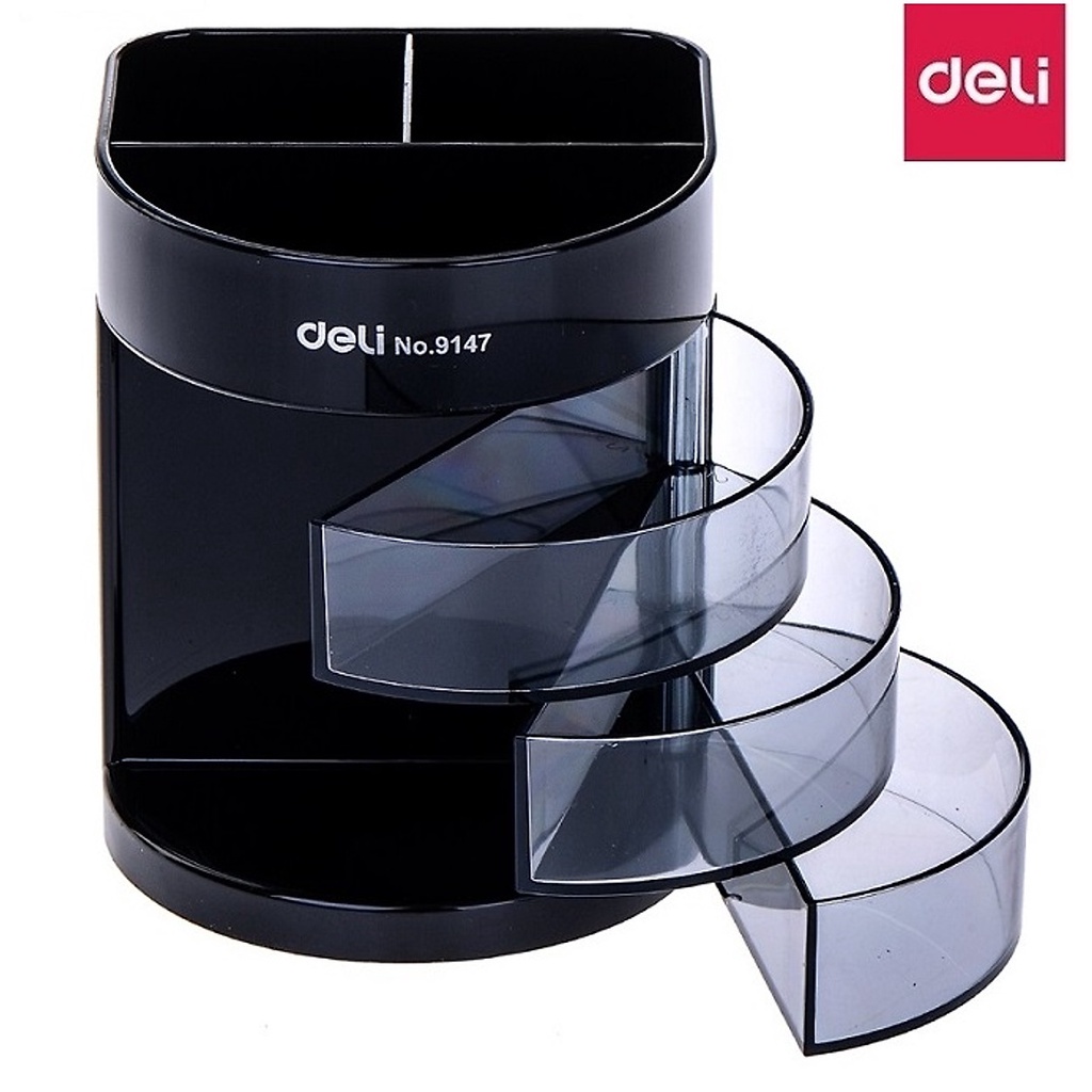 Khay Cắm Bút Đa Dụng 4 Ngăn 9147 - Deli