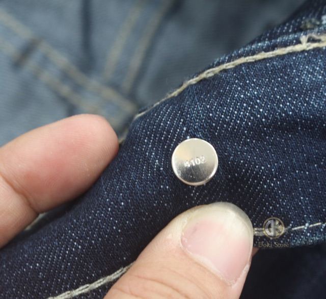 Quần Jean Nam Cao Cấp  Màu Xanh Cửu Long DK-01 Dáng đứng, ôm nhẹ, chất vải co giãn - DOKI | BigBuy360 - bigbuy360.vn