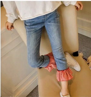 Quần jean cá tính bé gái