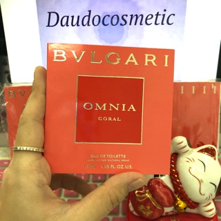 [ vial ] Nước hoa Bvlgari Omnia Coral EDT 1.5ml