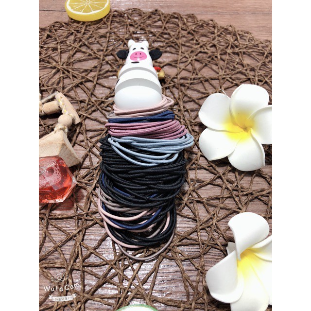 COMBO 100 dây buộc tóc cực đẹp ( Nhiều Màu )