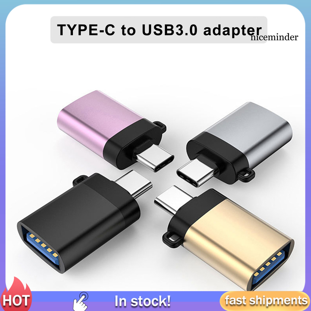 Dây cáp sạc chuyển đổi LENOVO NM Mini OTG USB 3.0 sang Type-C cho điện thoại / máy tính bảng