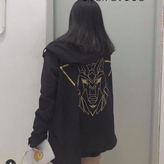 Áo Khoác Dù Form Rộng Hades