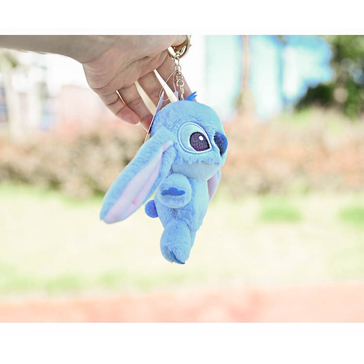 Móc Khóa Hình Stitch Nhồi Bông 5in Dễ Thương