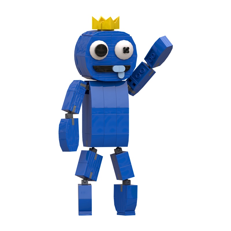 Bộ Đồ Chơi Xếp Hình Hình Quái Vật Màu Xanh Dương 281 Mảnh Ghép