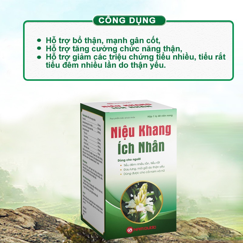 Bộ 3 Sản Phẩm Dạ Dày, Đại Tràng, Niệu Khang Ích Nhân Hỗ Trợ Tiêu Hóa Khỏe, Cải Thiện Đau Dạ Dày, Tăng Cường Bổ Thận