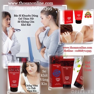 Titan - Gel Titan Đỏ Phụ Khoa Dành Cho nữ