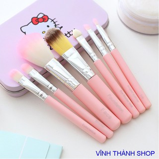 Bộ cọ trang điểm Hello Kitty 7 cây