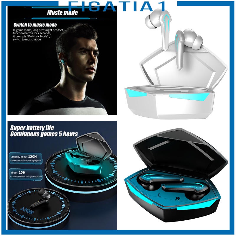 Tai nghe P30 bluetooth 5.1 không dây cách âm màu đen cá tính