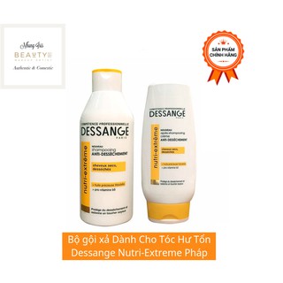 Bộ gội xả Dành Cho Tóc Hư Tổn Dessange Nutri-Extreme Pháp 250 vs 200ml