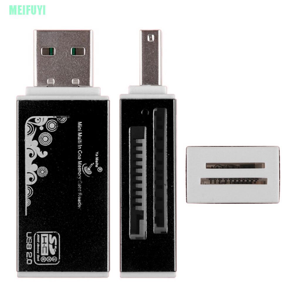 Đầu Đọc Thẻ Nhớ Micro Sd Sdhc Tf M2 Mmc Ms Pro Duo All Trong 1 Usb 2.0 | BigBuy360 - bigbuy360.vn