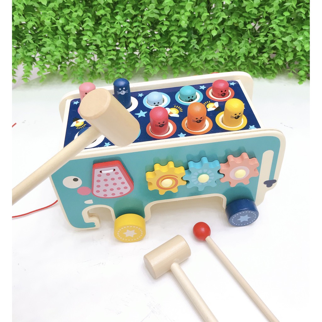 Đồ chơi đập chuột phát nhạc cho bé [ Hàng có sẵn ]