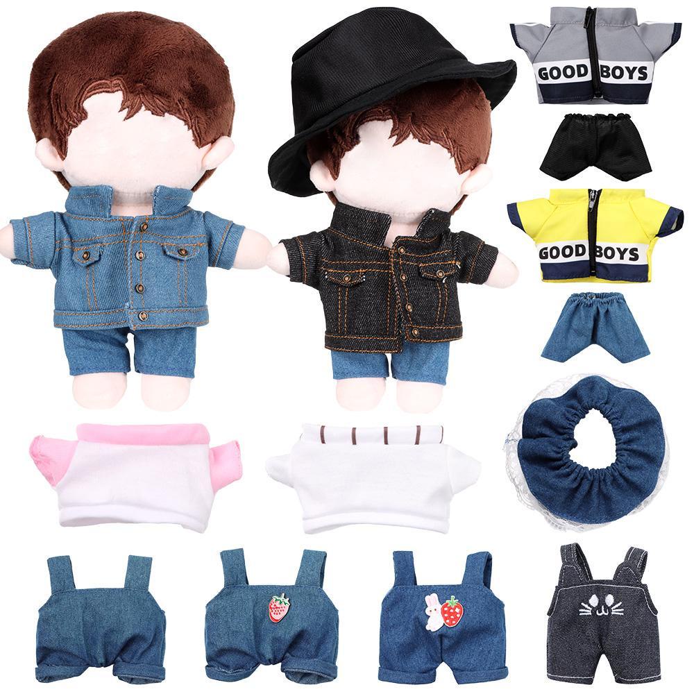 YNATURAL Set Áo Quần Jeans Thời Trang Cho Búp Bê Tỉ Lệ 1 / 12