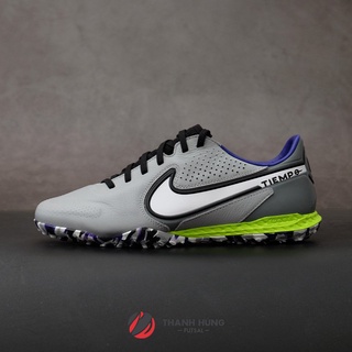  GIÀY ĐÁ BÓNG CHÍNH HÃNG NIKE TIEMPO REACT LEGEND 9 PRO TF - DA1192-017 - XÁM CAMO 