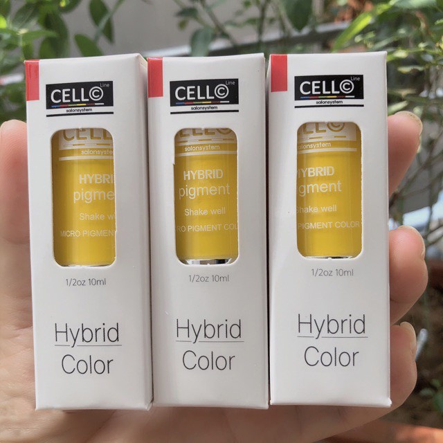Mực Cello Vàng Chanh,Mực Vàng Chanh Khử Thâm Môi,Mựuc Phun xăm