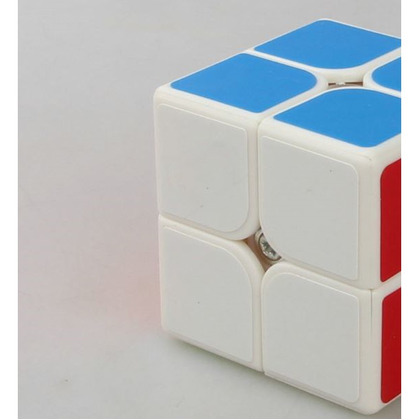 Đồ chơi Rubik 2x2x2 viền Trắng - Rubik YONG JUN 2x2x2 xoay mượt không rít chuyên dùng cho người tập chơi