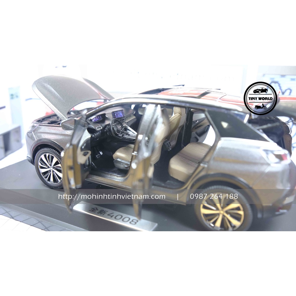 Mô Hình Ô Tô Peugeot 4008  1:18 Dealer