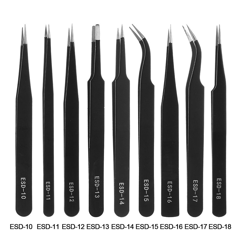 Nhíp bằng thép không gỉ chống tĩnh điện độ chính xác cao tiện lợi