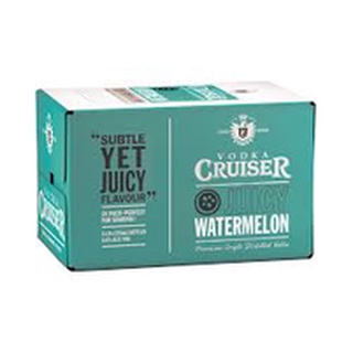 Nước trái cây lên men Vodka Cuiser Dưa Hấu lốc 24 chai 275ml