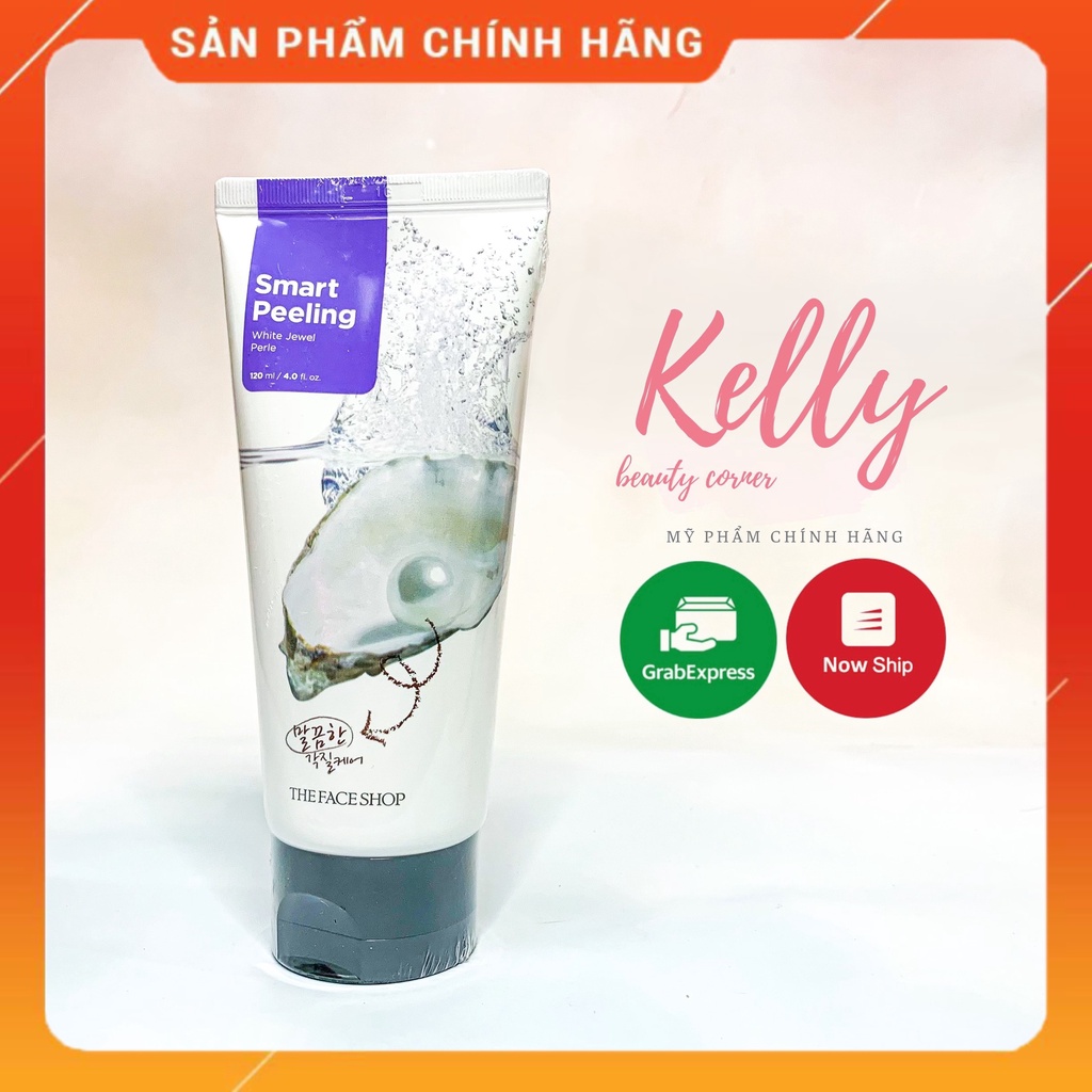 TẨY DA CHẾT SÁNG DA NGỌC TRAI The Face Shop White Jewel Peeling 120mL