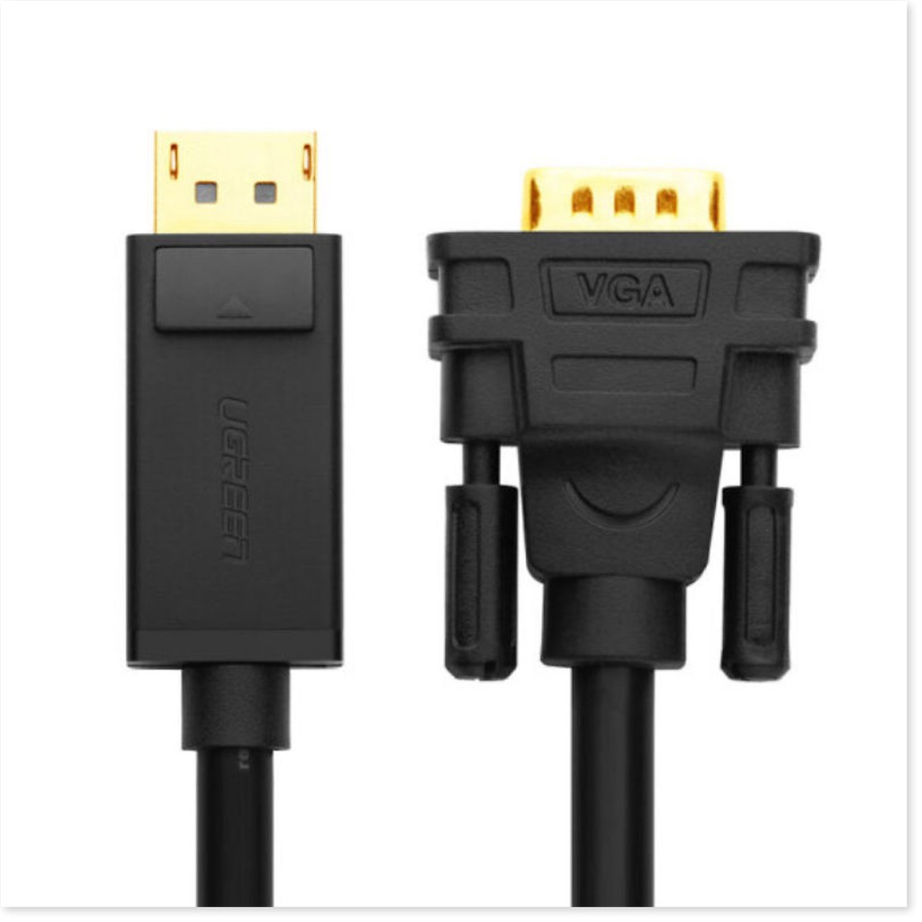Dây chuyển đổi DisplayPort sang VGA hỗ trợ phân giải 1920x1200 dài 2M UGREEN DP105 10235 - Hàng chính hãng