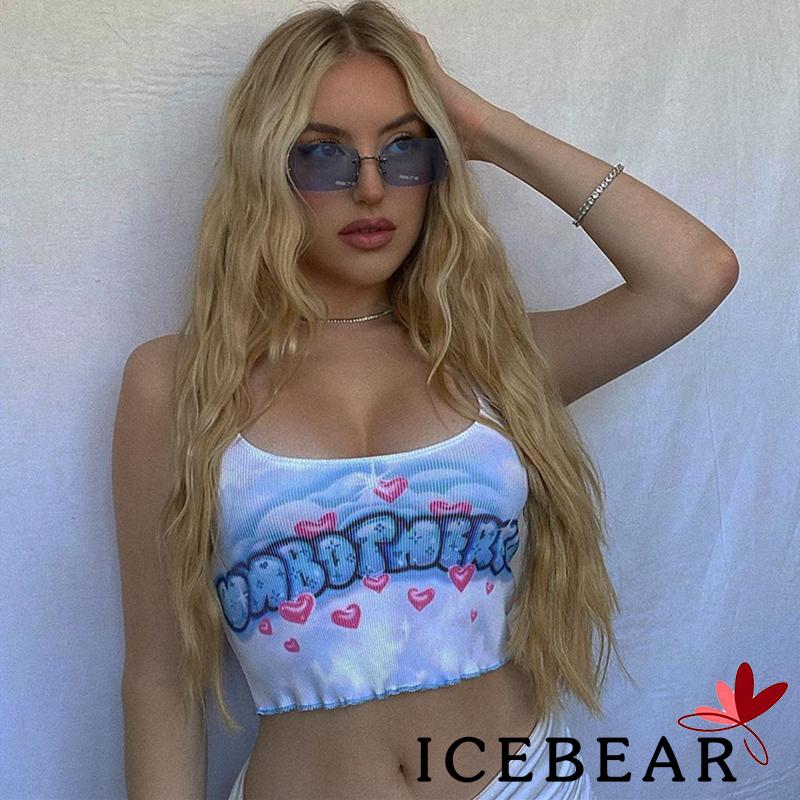 Áo Sát Nách Hoạ Tiết Chữ In Thời Trang Mùa Hè