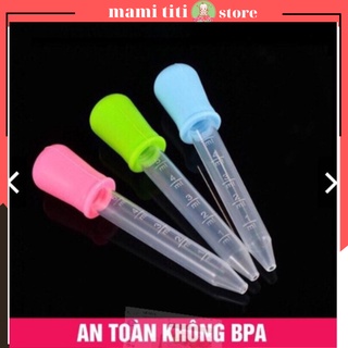 Ống Hút Sữa, Bón bón sữa Loại 5ml silicon cho bé