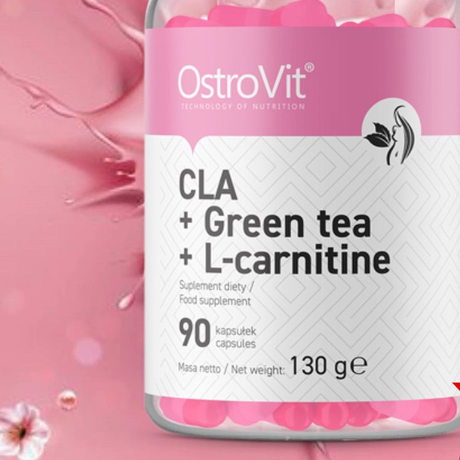 CLA + CARNITINE + GREEN TEA - HỖ TRỢ GIẢM MỠ KÊT HỢP TINH CHẤT TRÀ XANH CỦA OSTROVIT