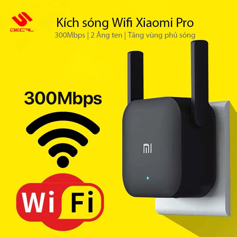 [Mã ELFLASH5 giảm 20K đơn 50K] Thiết bị kích sóng Xiaomi Wifi Repeater Pro