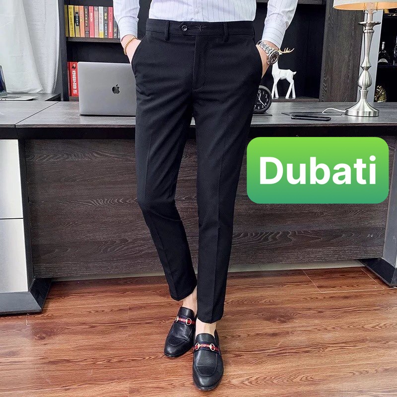 QUẦN NAM TÂY ÂU CHẤT VẢI CO GIÃN NHẸ MẶC ĐI CHƠI ĐI LÀM ĐỀU ĐƯỢC- DUBATI FASHION